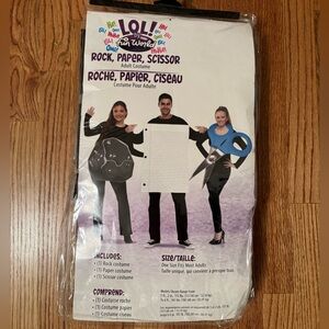Rock, Paper, Scissor Costume Set